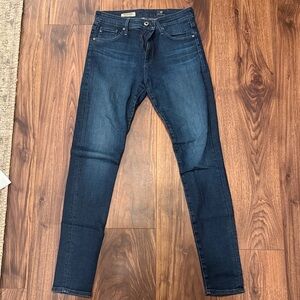 AG Adriano Goldschmied Dark Blue Skinny Jeans